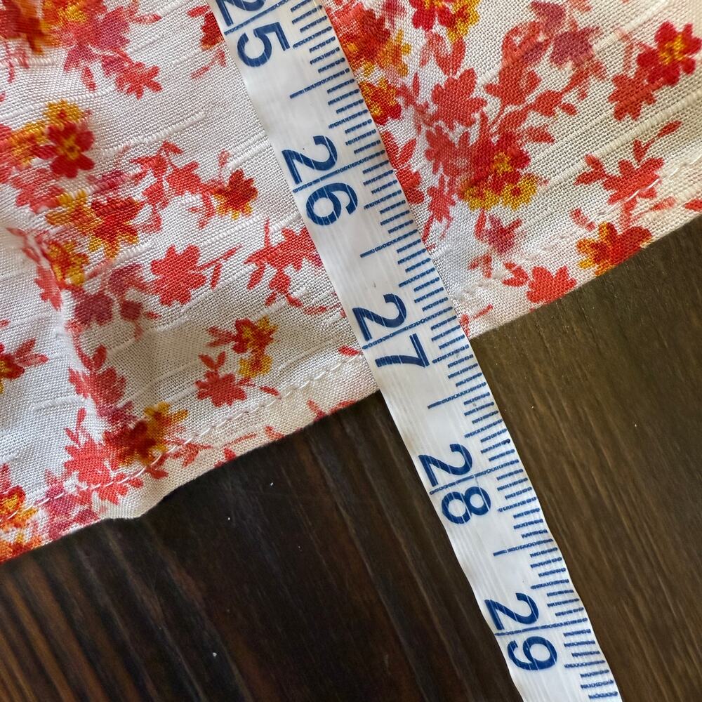 Maurice’s Floral Boho Deep V-neck Faux Tie Front Blouse/Top Size XXL - Picture 11 of 11